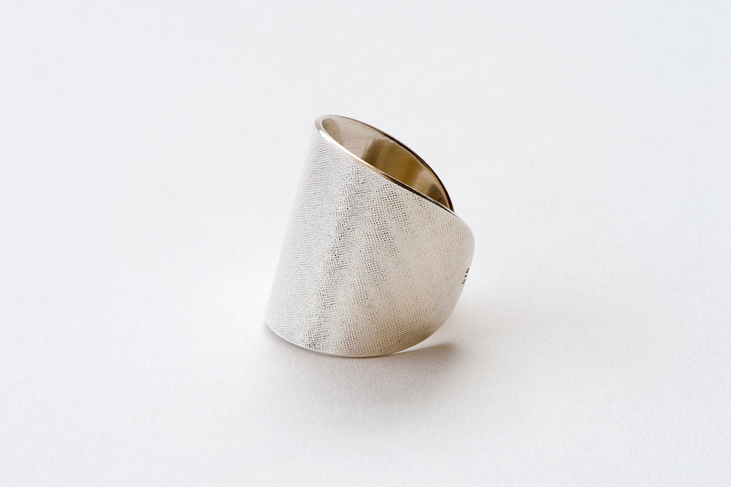 Ring, Moire - silver